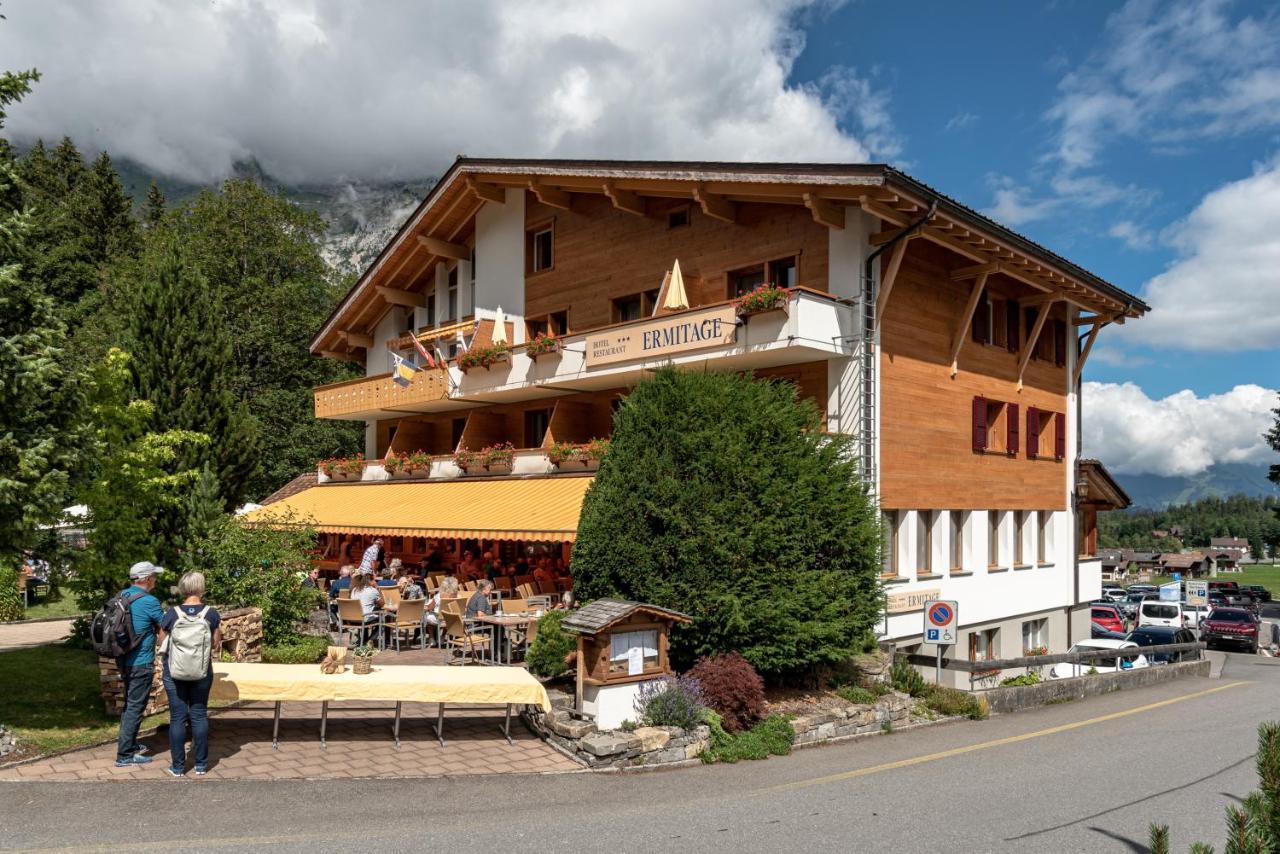 Typically Swiss Hotel Ermitage Kandersteg Exterior foto